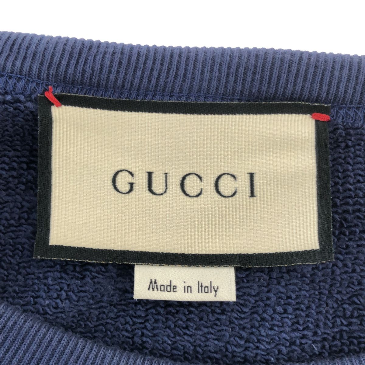 GUCCI グッチ サイズS Star Logo Sweat スターロゴ クルーネック 胸 柄  