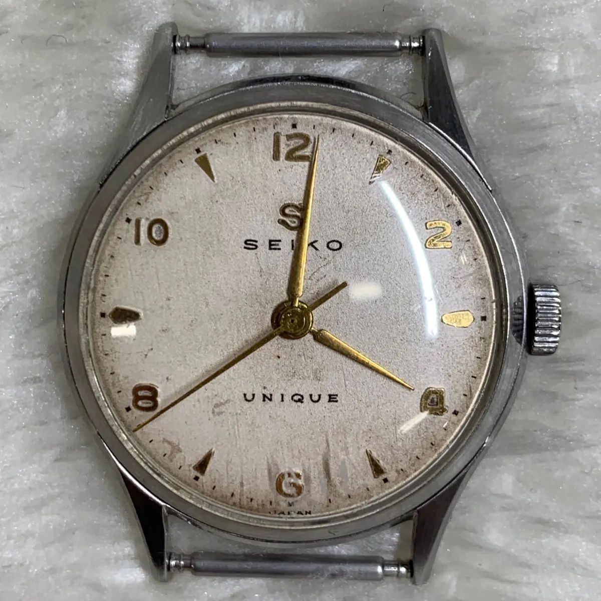 SEIKO UNIQUE アンティーク ジャンク ジャンク扱いです。SEIKO 時計年代物