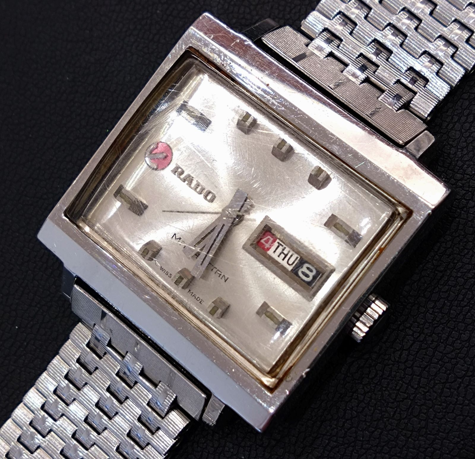 VINTAGE RADO MANHATTAN 自動巻 *OH済み R5.10月OH済 RADO MANHATTAN 