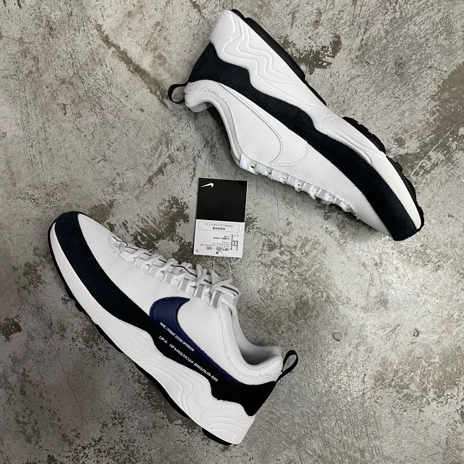 国内正規 未使用品 Fragment NIKE Air Zoom Spiridon SP Blue Void 