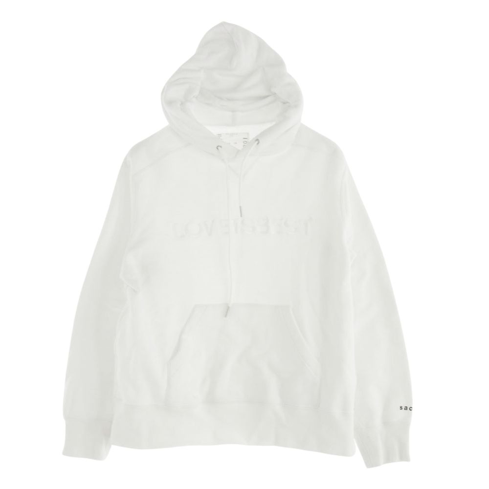 未使用　サカイ　sacai フーディ　パーカー　ホワイト 23-0647S Sacai サカイ 2024年モデル 24-0801S LOVEISBEST ラブイズベスト エン