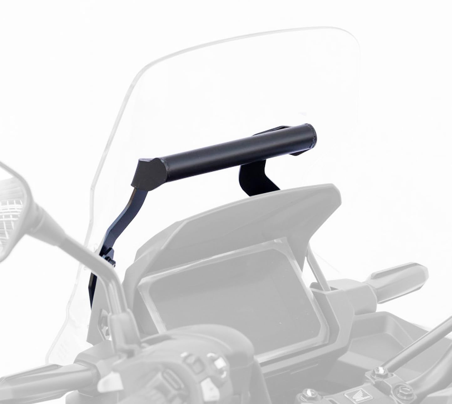 キジマ Kijima NC750X 25y- バイクパーツ ハンドル マウントバーステー スチール製 マットブラック φ22.2mm 204-0717