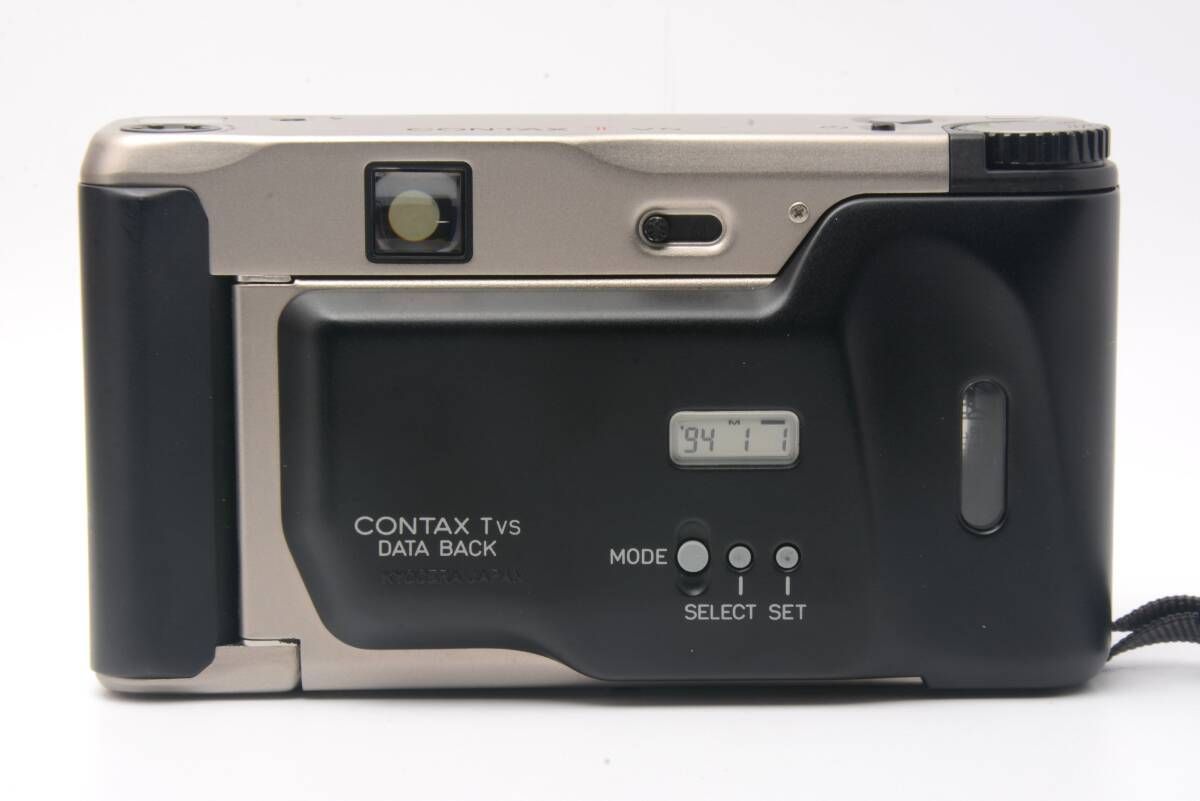CONTAX TVS DATA BACK ケース付き LL4221#Z2772 - メルカリ
