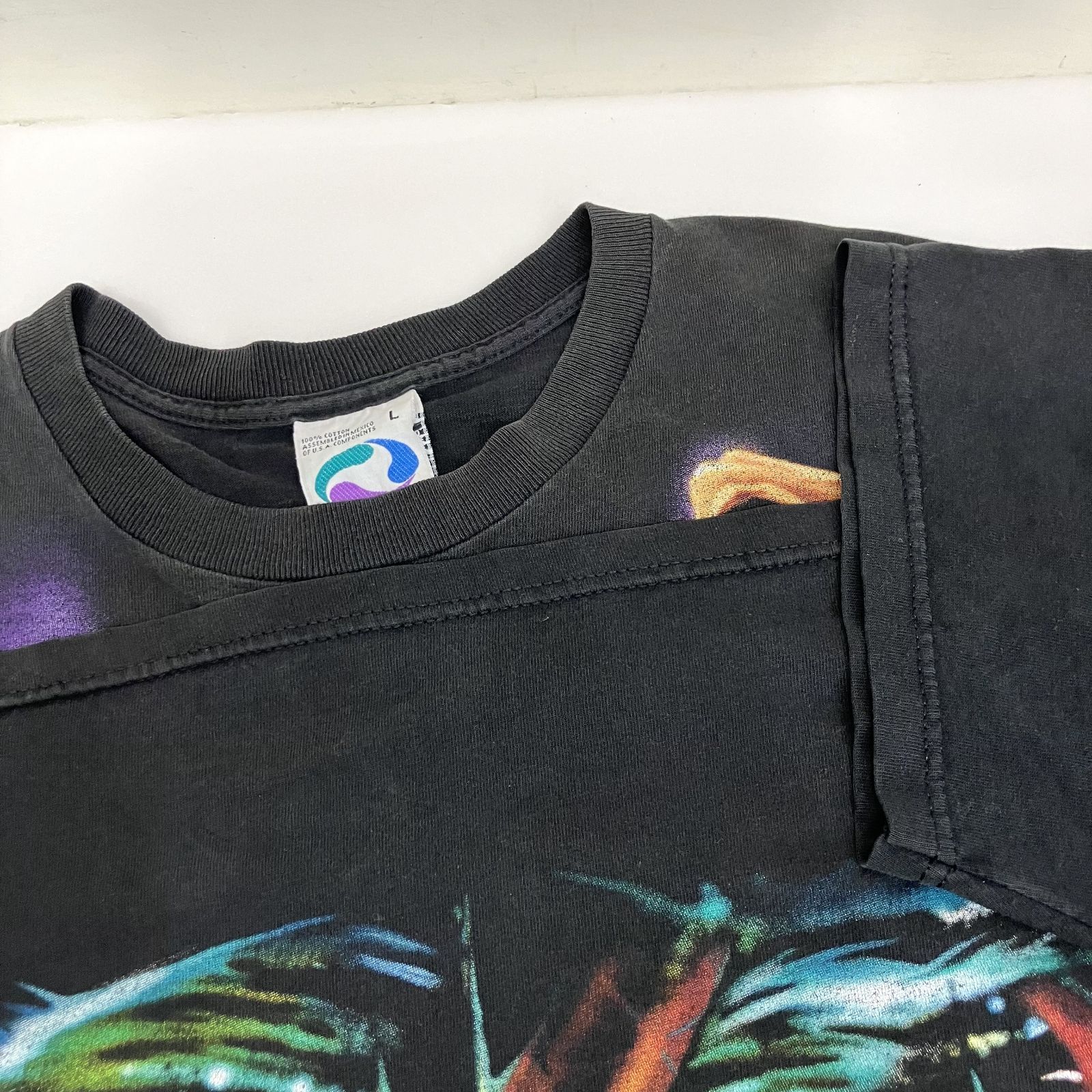 90s 1999 LIQUID BLUE リキッドブルー Brian Foxドラゴン 両面 
