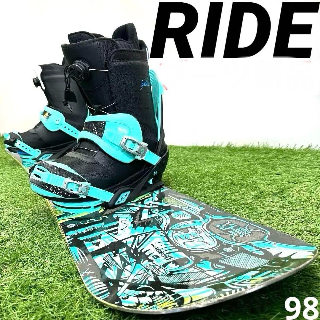 ブーツ無し‼️S28 RIDE 154cm メンズスノーボードセット 小売 S2828