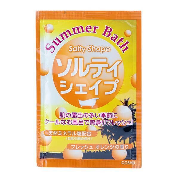 五洲薬品 入浴用化粧品 Summer Bath サマーバス ソルティシェイプ 25g×10包 ×12箱 SB-SS