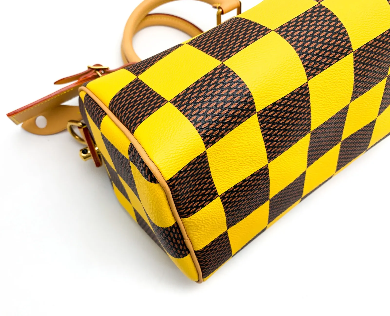 LOUIS VUITTON ルイヴィトン イエロー 黄色 ダミエ ポップキャンバス