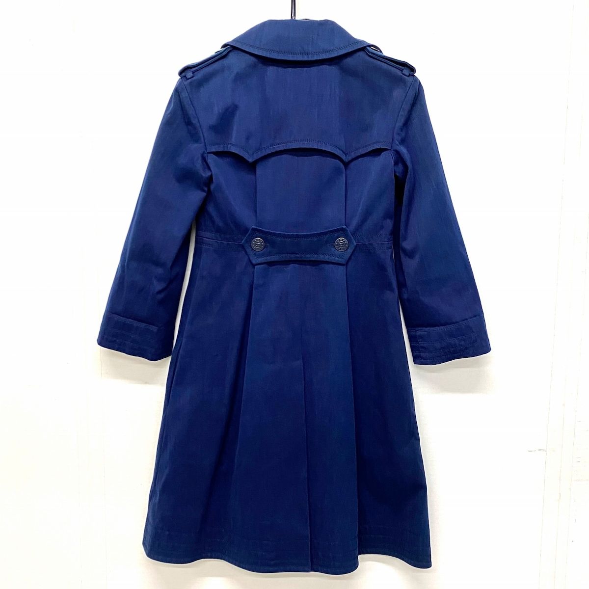CHANEL(シャネル) コート サイズ34 S レディース - P45582 ネイビー  