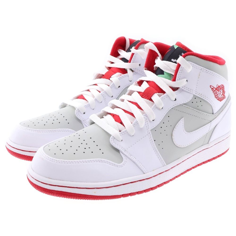 NIKE ナイキ AIR JORDAN 1 MID WB エアジョーダン 1 ミッド ワーナーブラザーズ ミッドカットスニーカー ホワイト US10.5/28.5cm 719551-123 NIKE (ナイキ) AIR JORDAN 1 MID WB エアジョーダン 1 ミッド ワーナー
