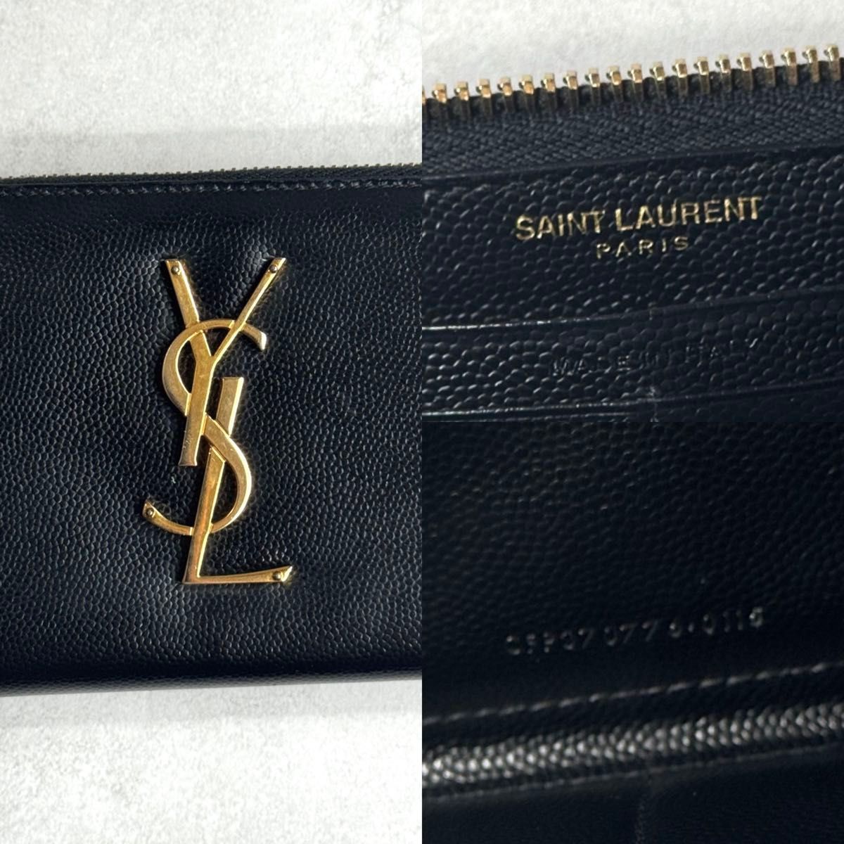 YSL SAINT LAURENT サンローラン / カサンドラジップアラウンド