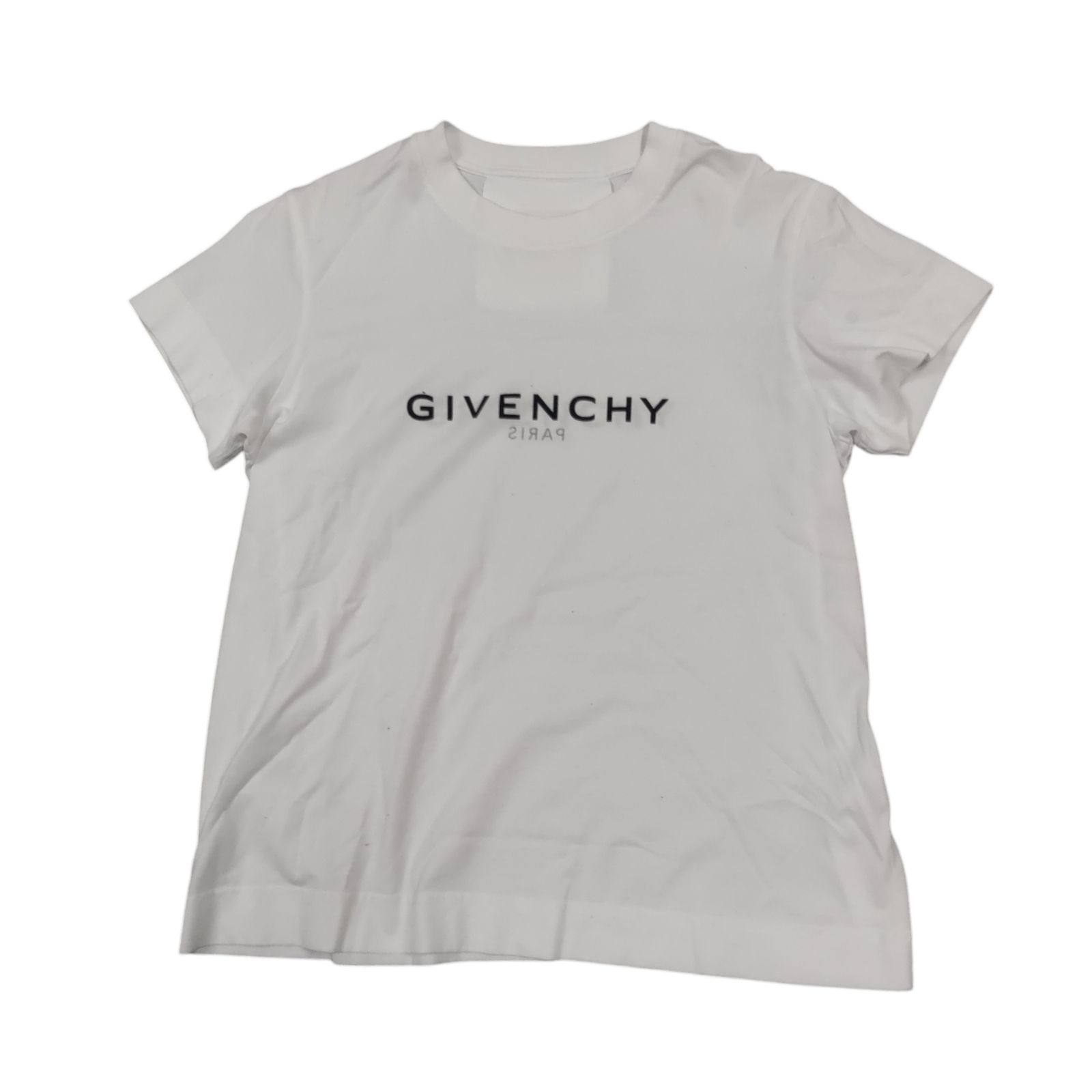 未使用】 GIVENCHY ジバンシィ BW707Y3Z6P ホワイト ブランドロゴ T 