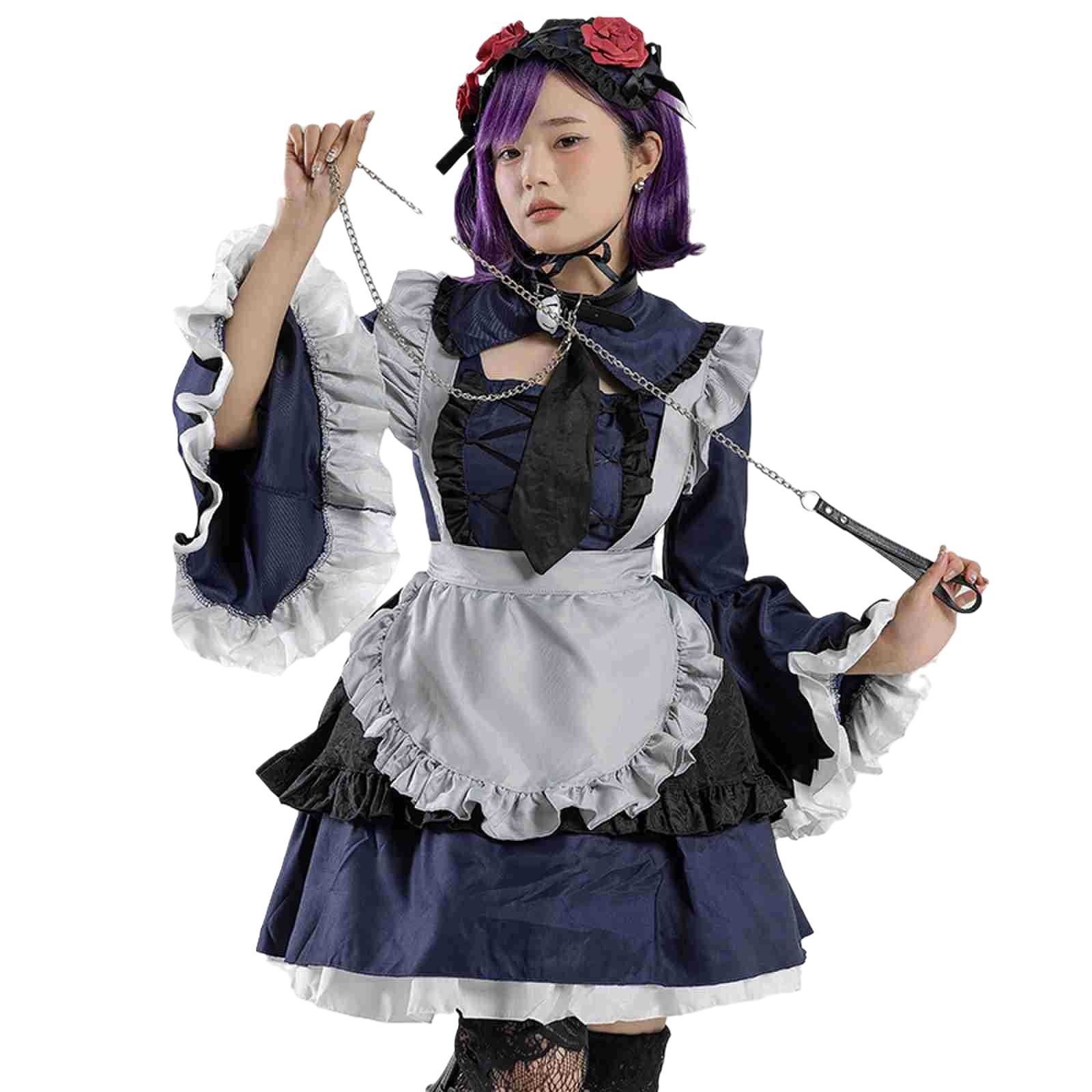 着せ恋　喜多川海夢　黒江雫 コスプレ 和服メイド　衣装 Amazon.co.jp: 着せ恋 喜多川海夢 黒江雫 コスプレ 和服メイド