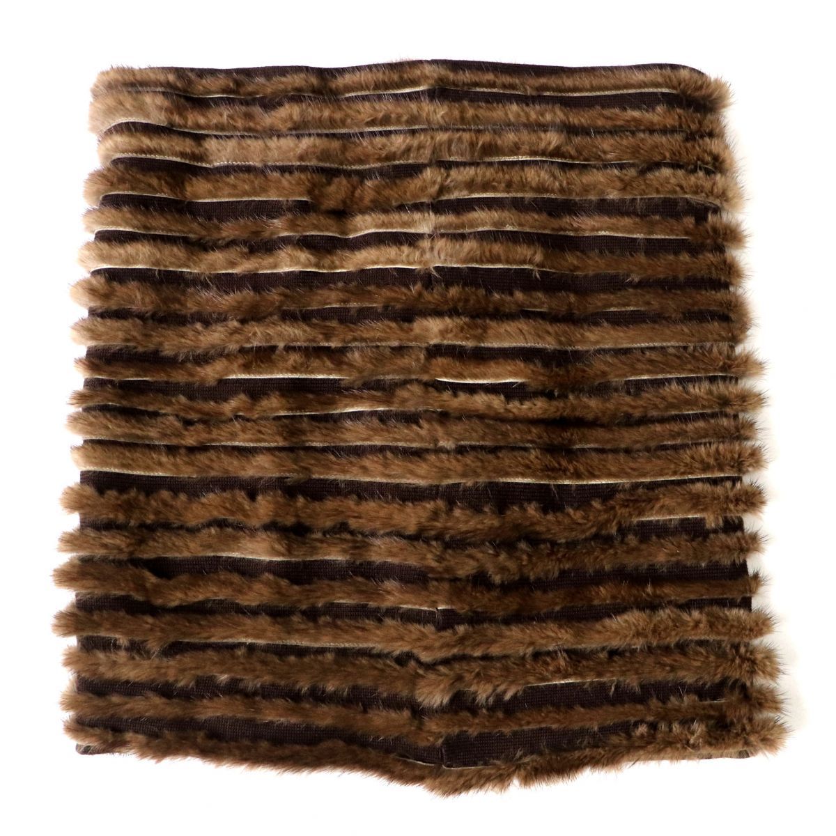 美品 LOUIS VUITTON ヴィトン LV ミンクファー スヌード 美品 LOUIS VUITTON ヴィトン LV ミンクファー スヌード