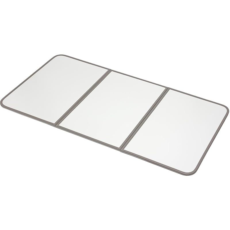 ミエ産業 ABS樹脂製 組み合わせ風呂ふた 製品サイズ 73×118cm 3枚組 ホワイト L12_WH 防カビ 1