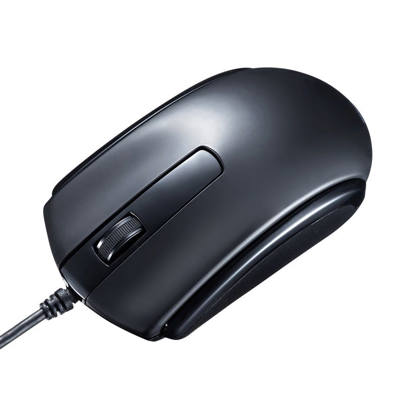 （まとめ買い）サンワサプライ 有線Type-CブルーLEDマウス ブラック MA-BLC158BK 【×3セット】