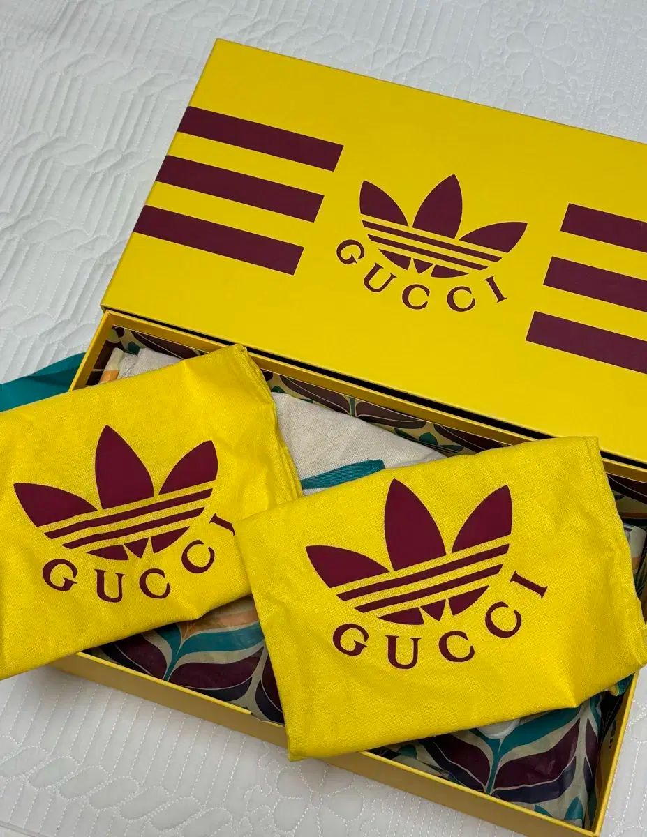 タグ付き未使用】GUCCI×adidas ウエストポーチ トレフォイルロゴ