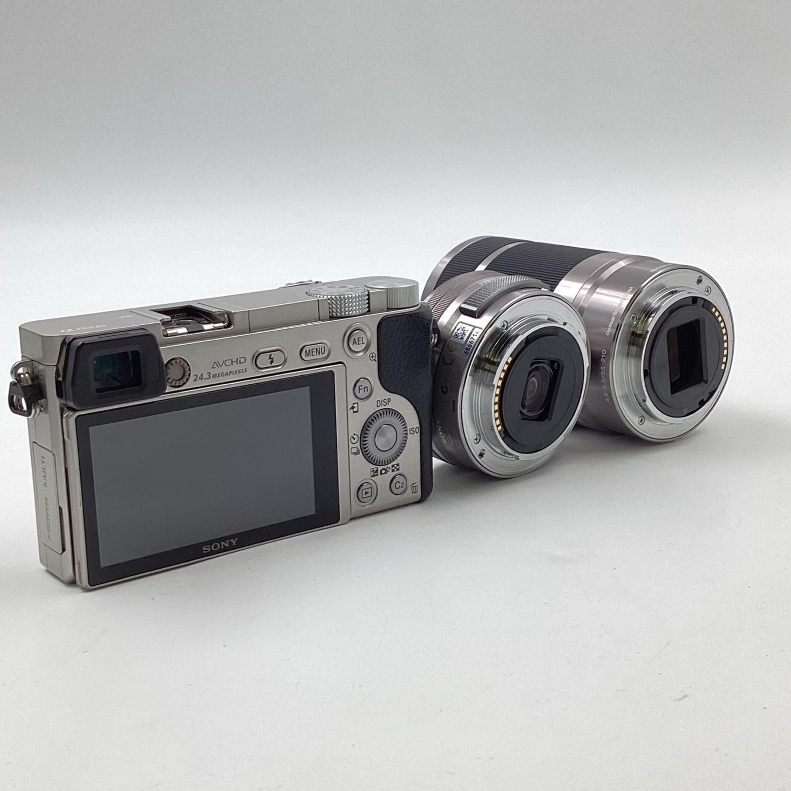 SONY α6000 ダブルズームレンズキットILCE-6000 動作確認済 SONY（ソニー） 《並品》SONY α6000ダブルズームレンズキット ILCE