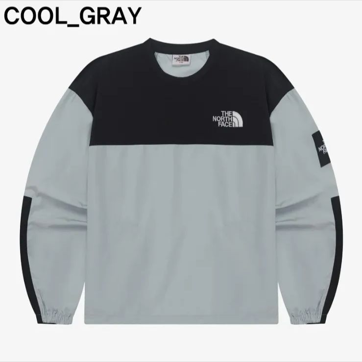☆THE NORTH FACE☆ALBANY CREWNECK☆ COOL GRAY - メルカリ