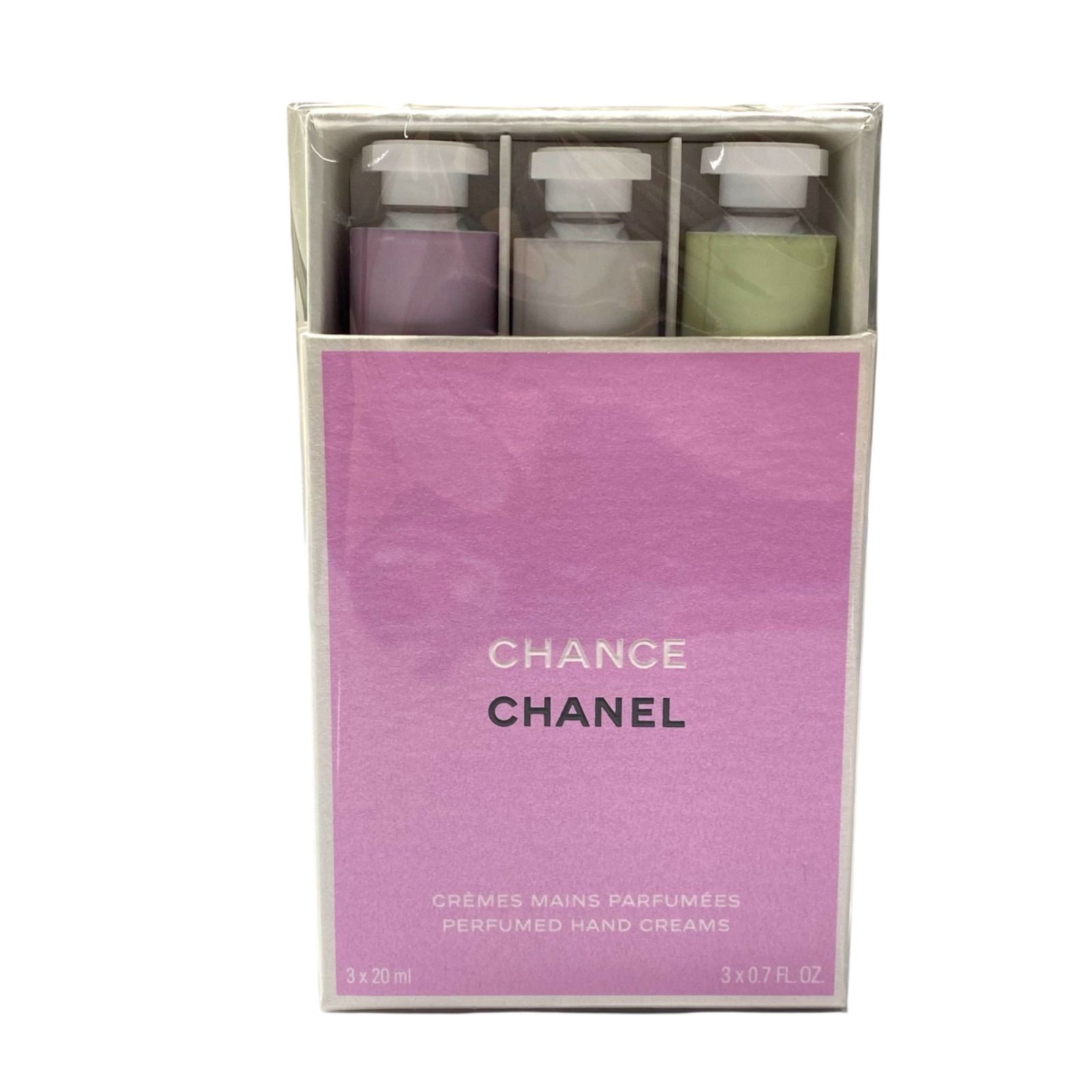 未使用 シャネル CHANEL チャンス クレーム マン パフュームド ハンド