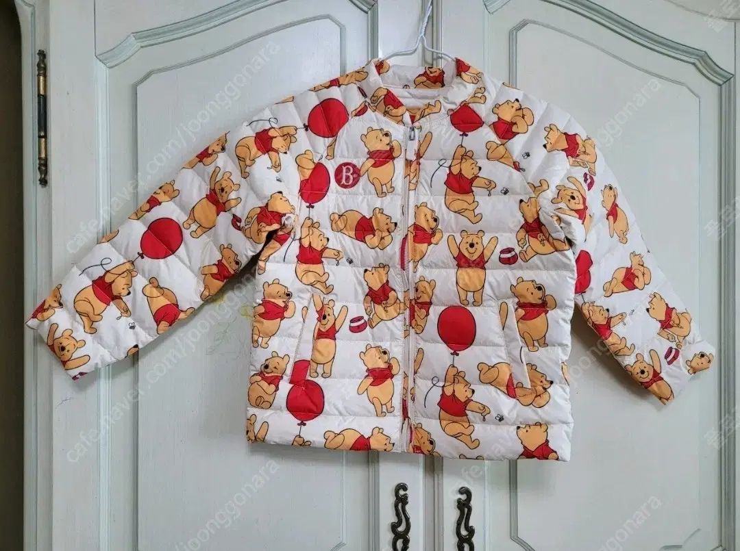 ベベッドピノ くまのプーさん軽量ダウンジャンパー 130