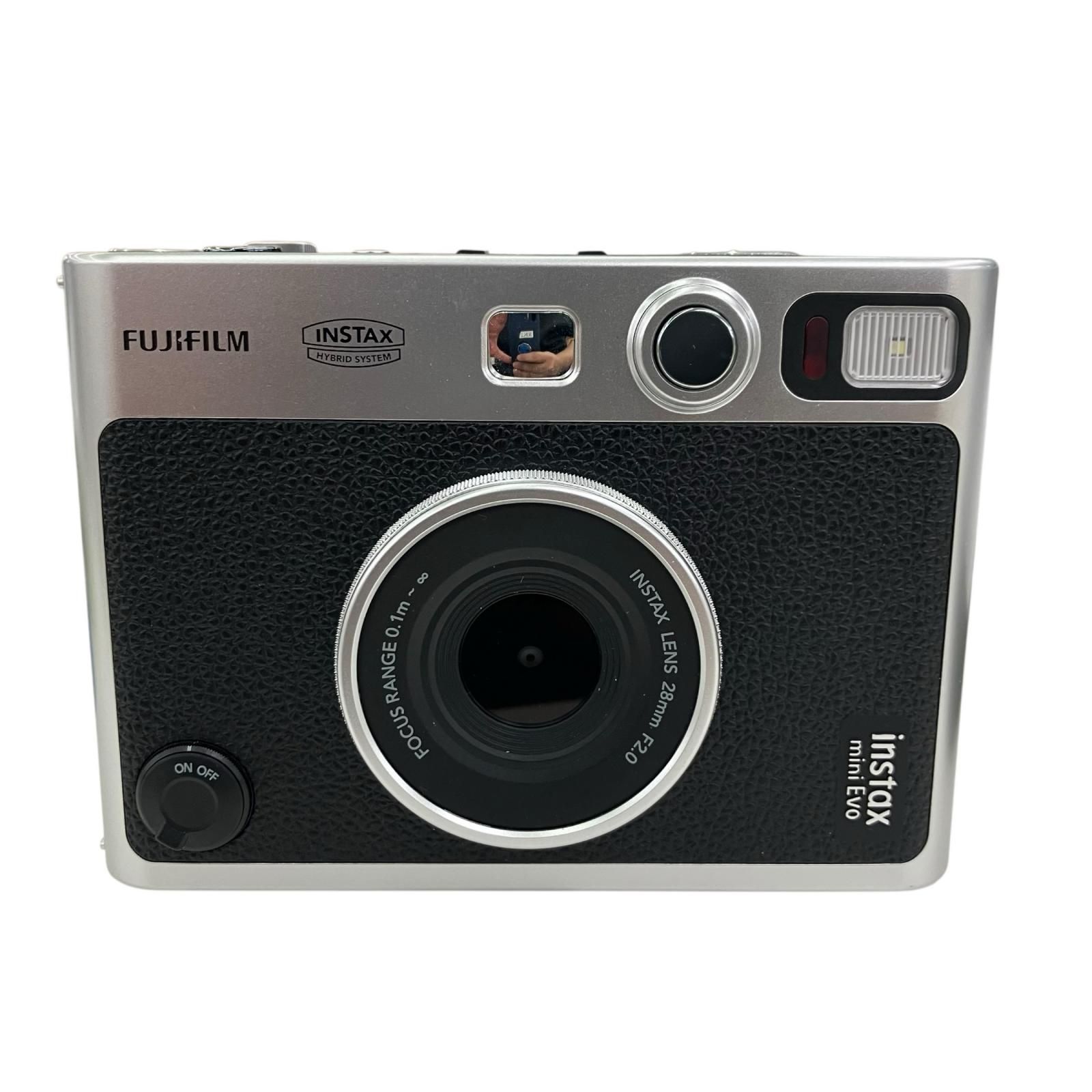 186000 現状品 FUJIFILM フジフィルム ハイブリッドインスタントカメラ instax mini Evo ブラック