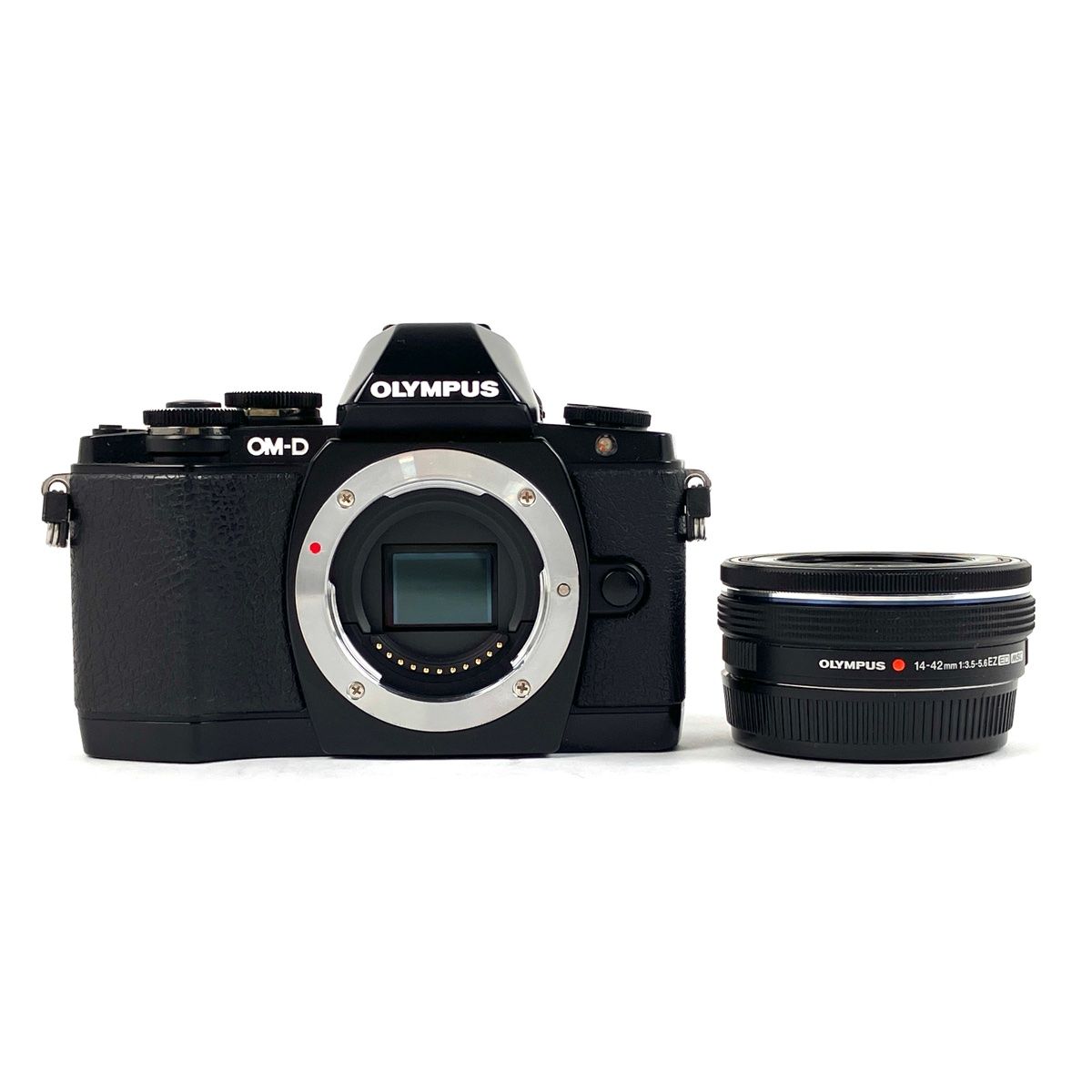 オリンパス OLYMPUS OM-D E-M10 14-42mm EZレンズキット ブラック デジタル ミラーレス 一眼カメラ