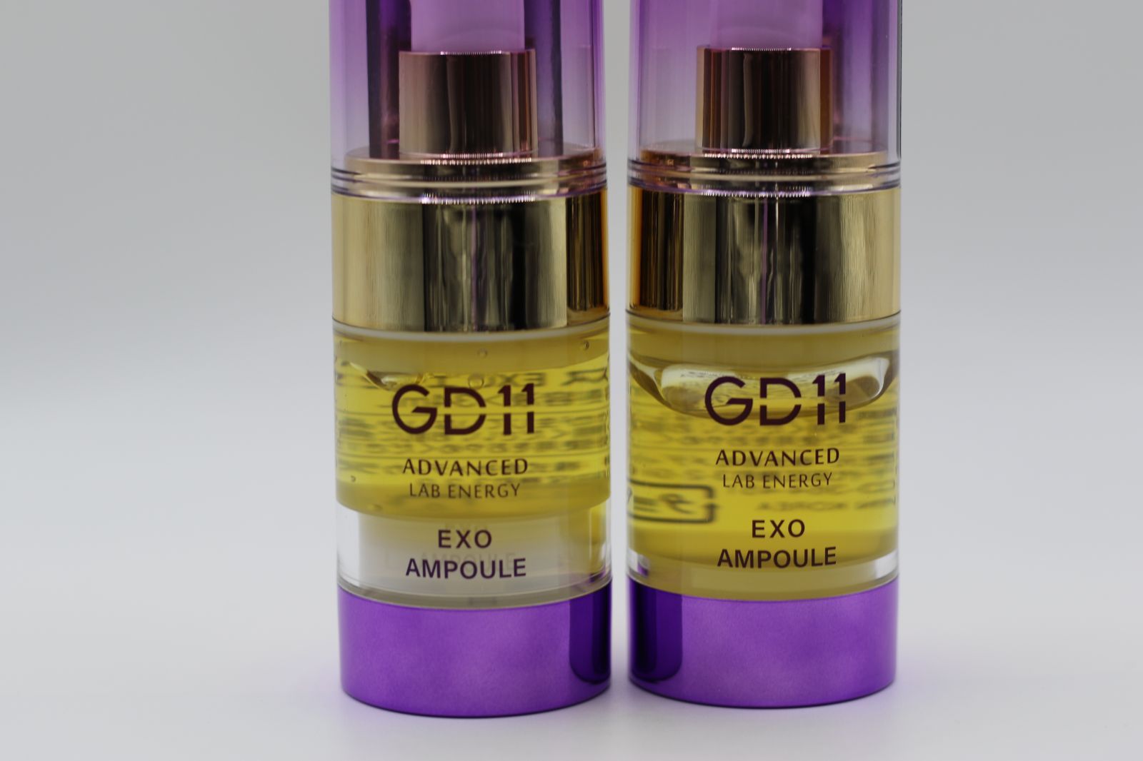 GD11プレミアムラボ アドバンスEXOトナー 内容量130ml中約9割程残っ