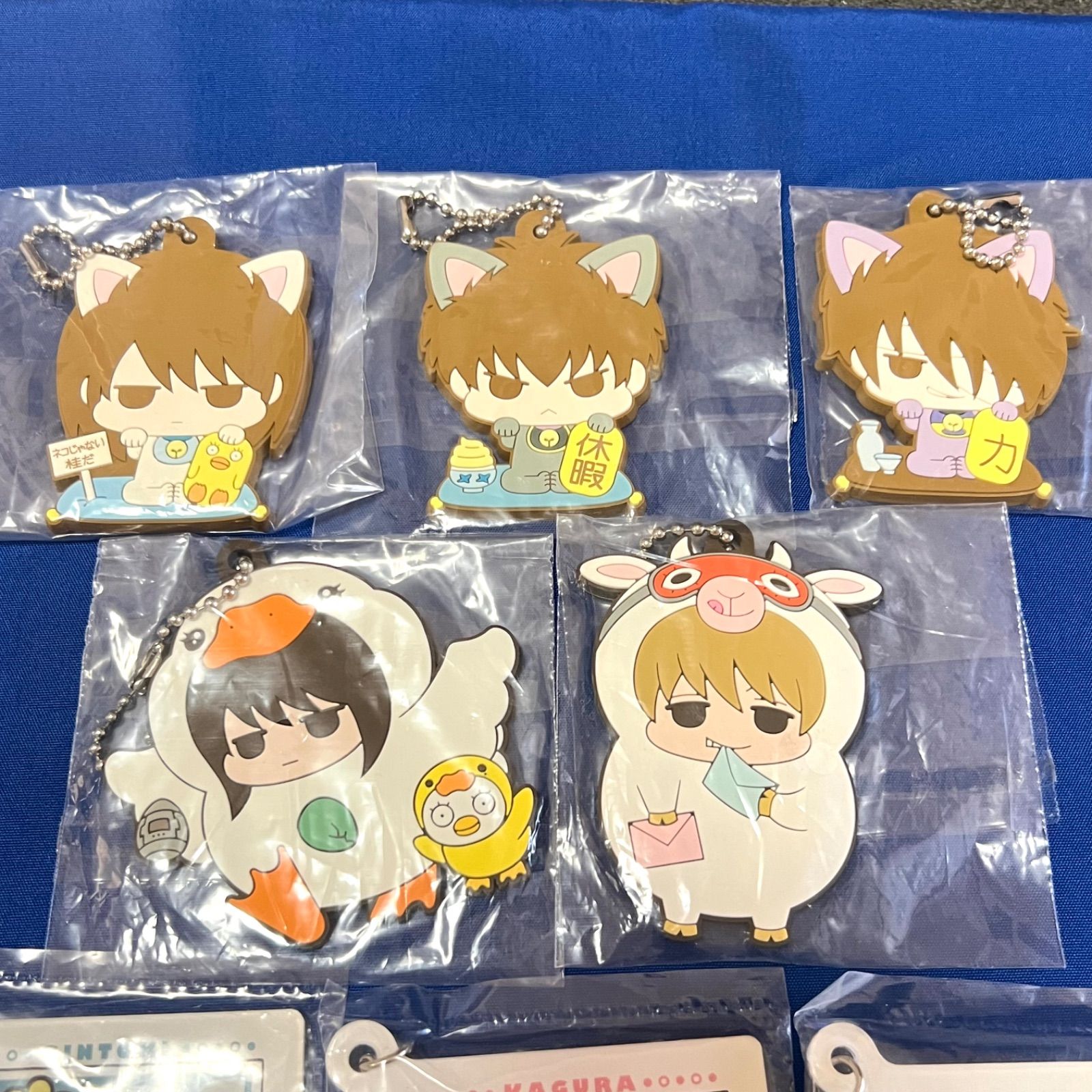 銀魂 アクリルWストラップ 銀さんのトランプ編 ハタ皇子の