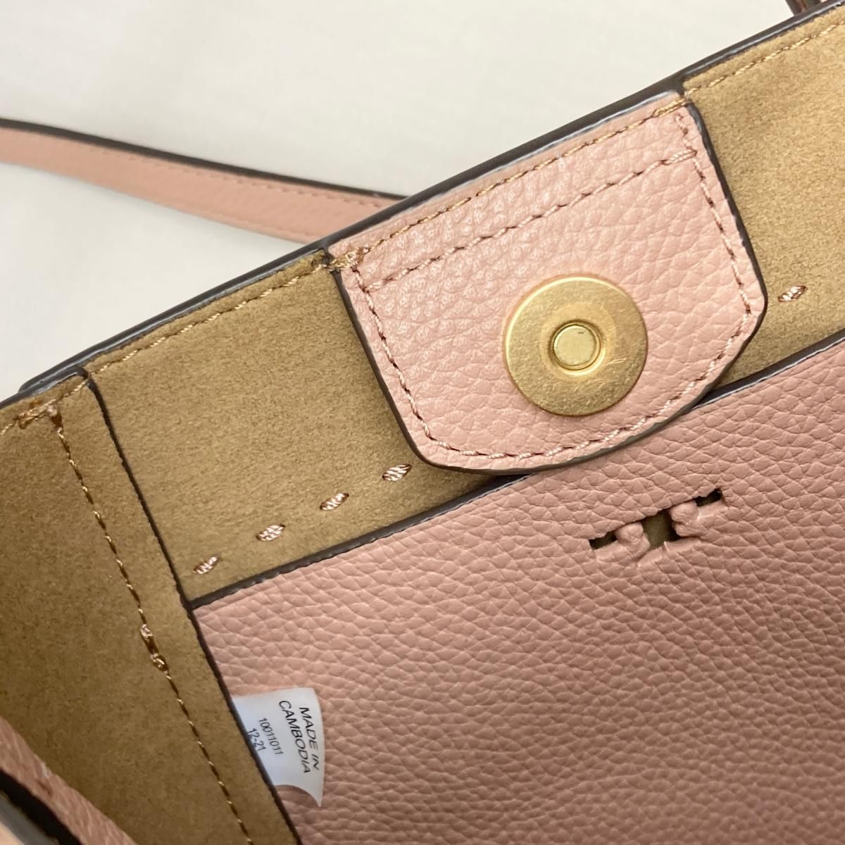 美品】 TORY BURCH （トリーバーチ） ﾏｯｸｸﾞﾛｰ ｽﾓｰﾙ ﾊﾞｹｯﾄﾊﾞｯｸﾞ
