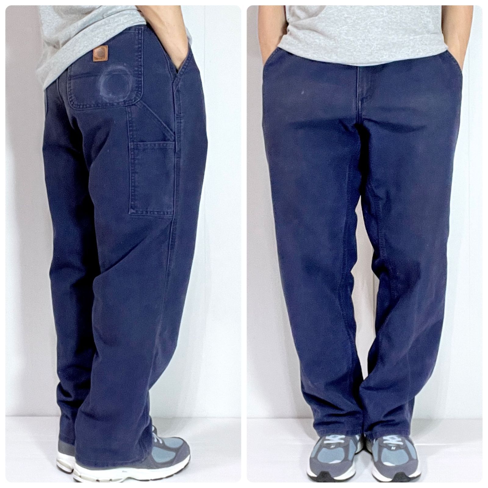 90s-00s Carhartt カーハート W34L32 Dungaree Fit 383-20 B30