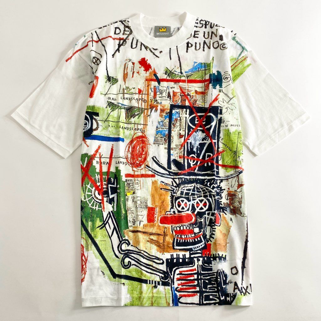 58b13 《美品》 BASQUIAT バスキア 00's デッドストック 展覧会