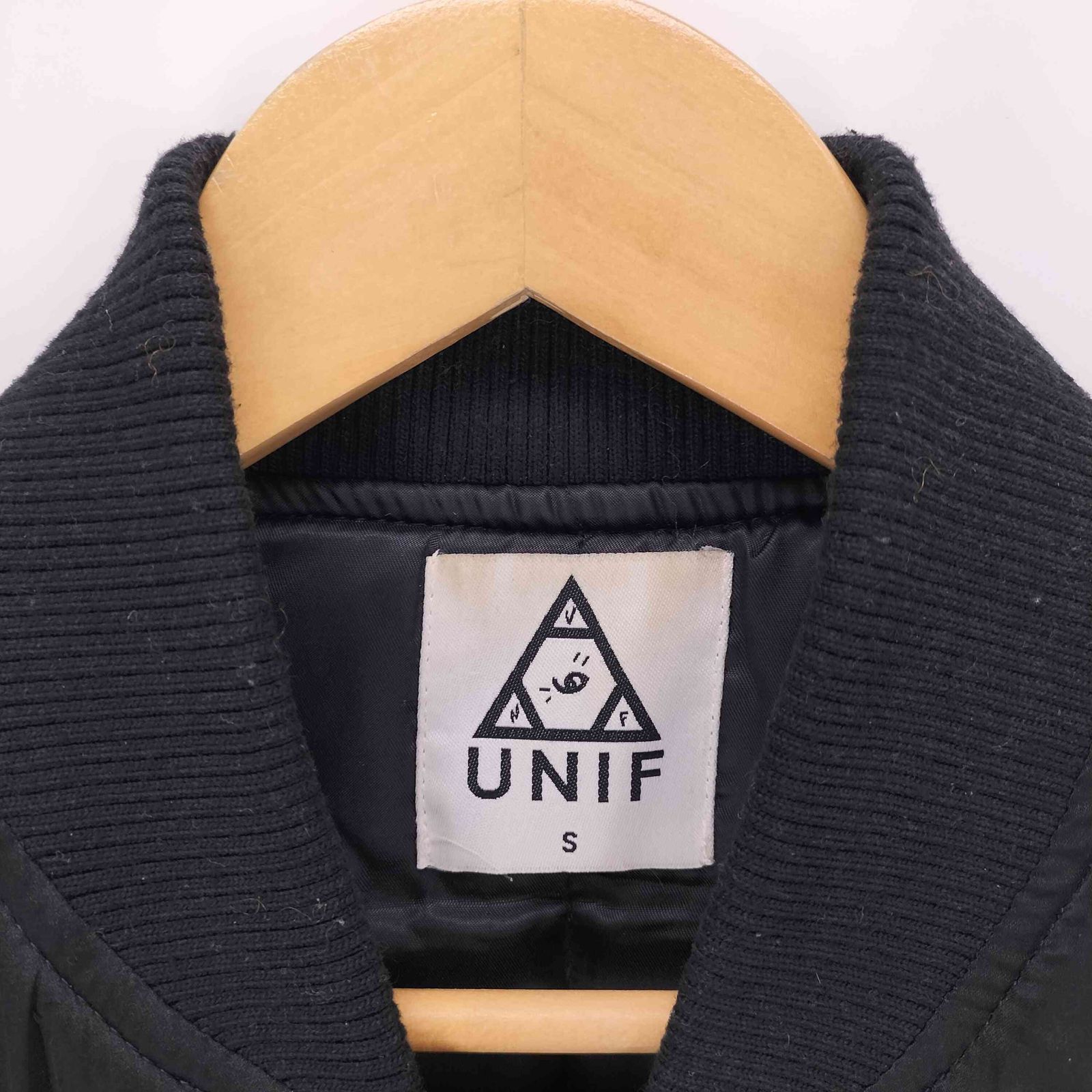 ユニフ UNIF 刺繍 ブルゾンジャケット レディース JPN：S - メルカリ