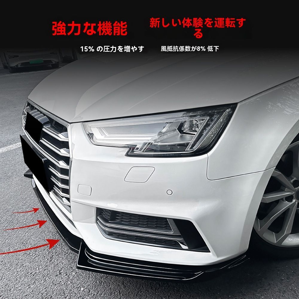 AUDI アウディ B9 8W A4 S4 前期用 Sタイプ センターグリル オールブラック RSグリル フロントグリル ラジエターグリル スポーツグリル audi ◇アウディB9 8W A4&frasl;S4用 Sタイプフロントオールブラックセンター