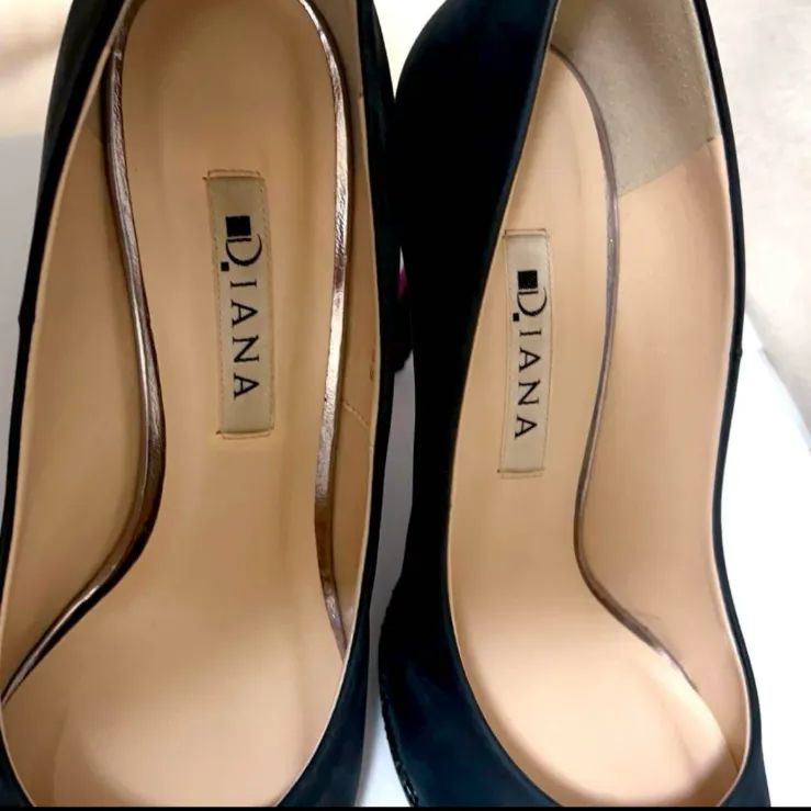 DIANA ダイアナ 22.5 グリッターラメ ハイヒール パンプス 結婚