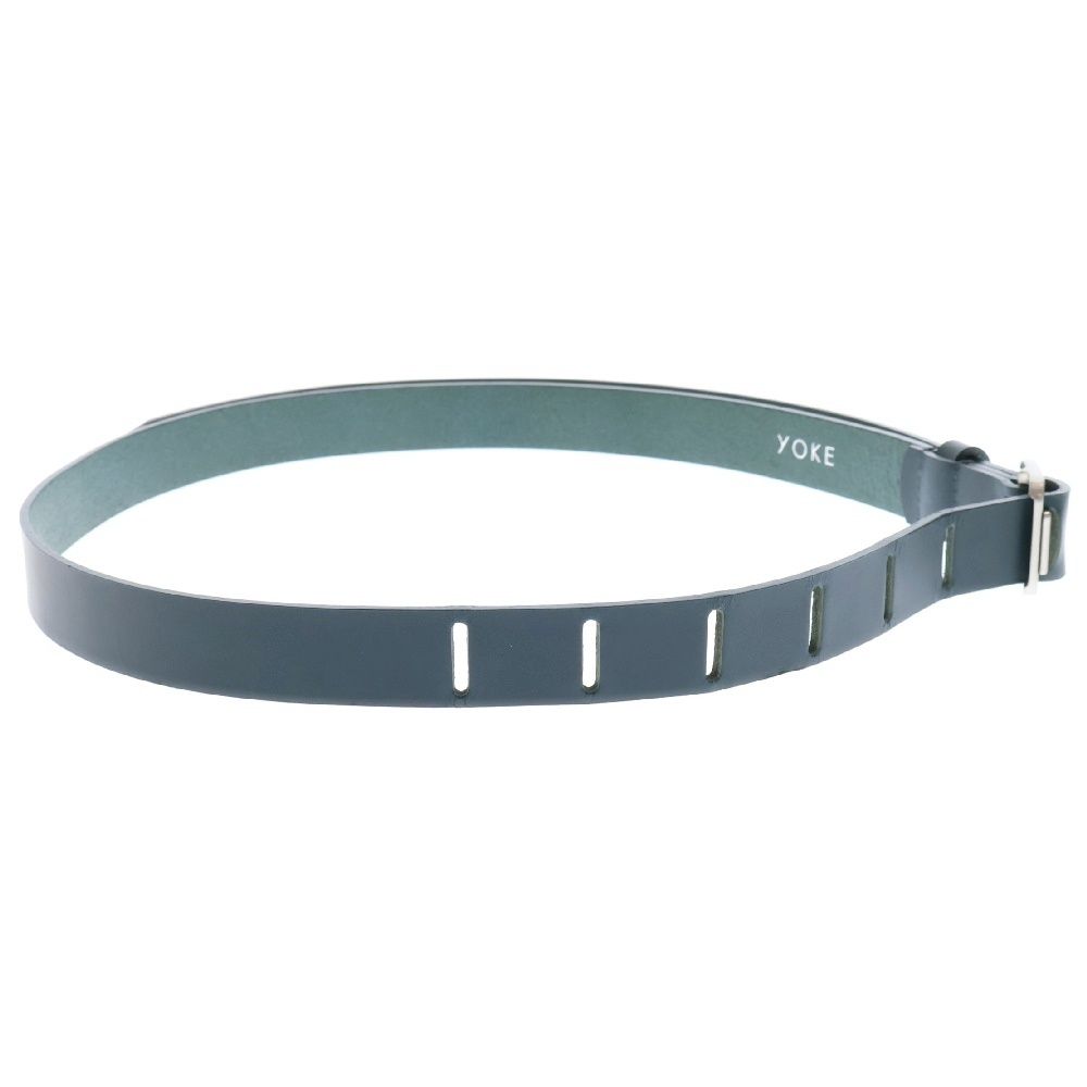 YOKE (ヨーク) Narrow Leather Belt ナロー カウレザー ベルト