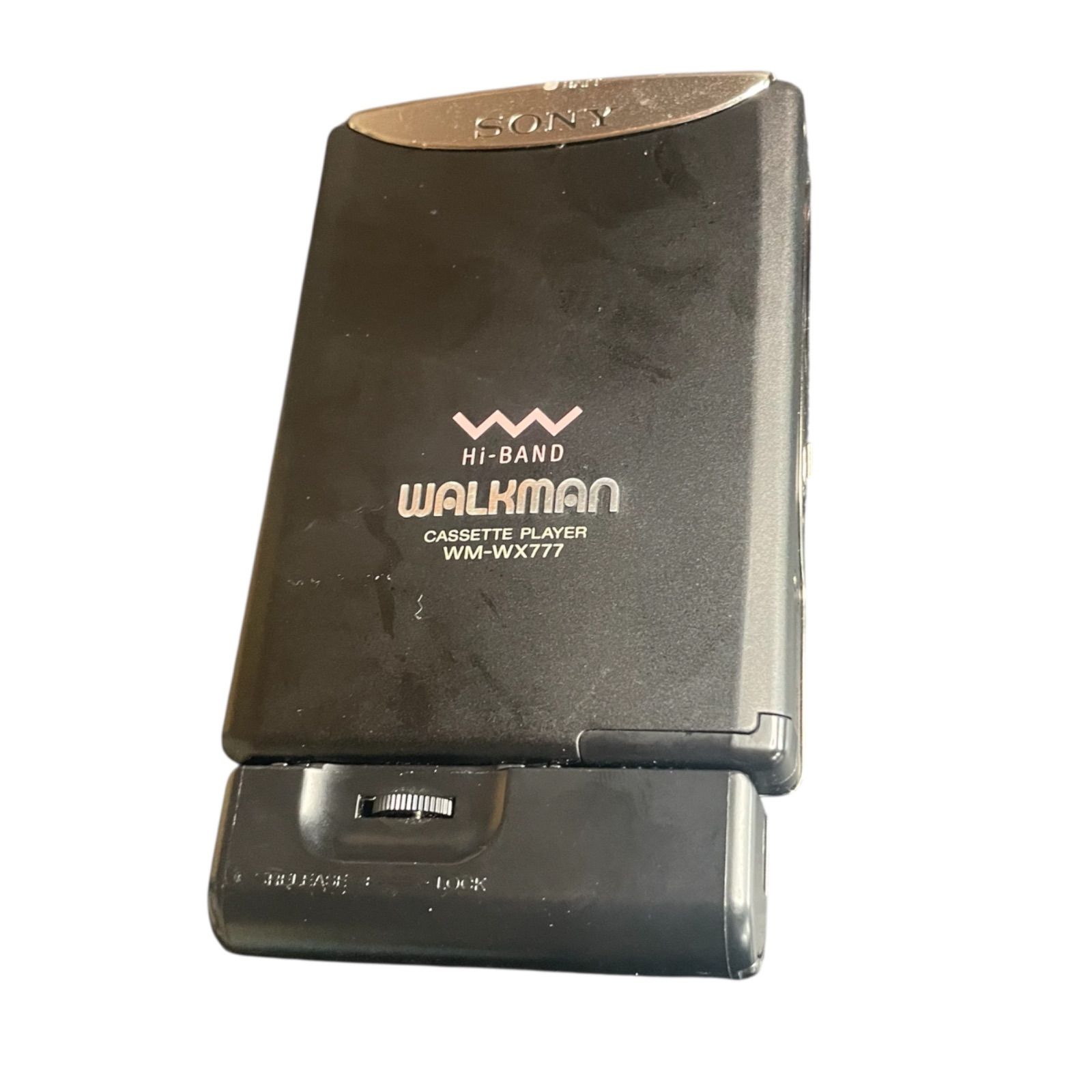 ○ 【通電確認済み】SONY カセットウォークマン WM-WX777 本体