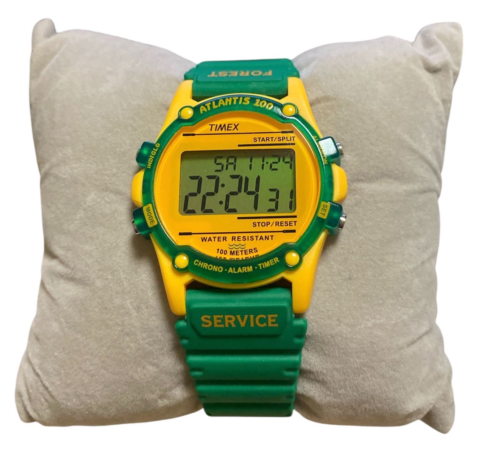 TIMEX Atlantis アトランティス100 グリーン×イエロー TW2U91400