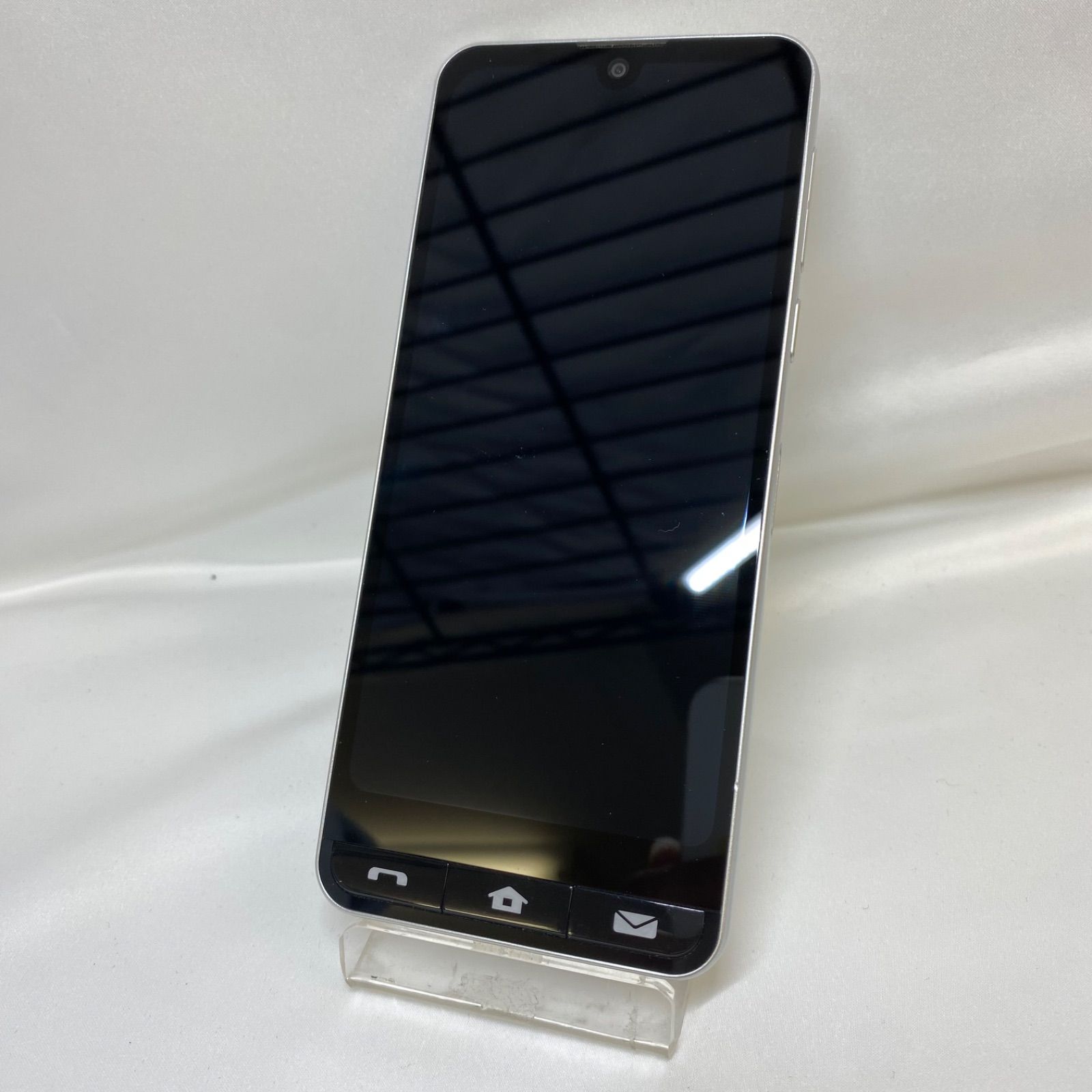 ☆【品】au BASIO active SHG09 レッド 良い シルバー ブルー BASIO