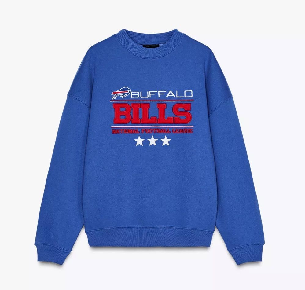 新品未使用NFL BUFFALO BILLS×ZARAザラスウェットトレーナー 新品未使用NFL BUFFALO BILLS × ZARA(ザラ)コラボスウェット