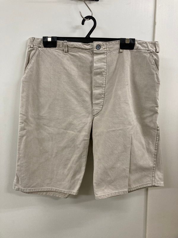 【現状渡し品】 VINTAGE 年代不明 WORK SHORTS ヴィンテージ ワーク ショーツ ワークパンツ メンズ ボトムス 【157-250601-em-21-min】