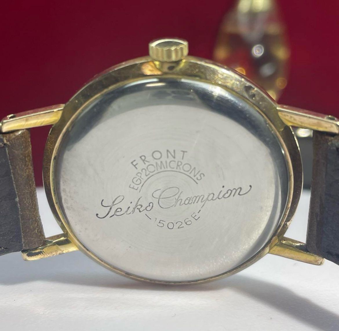 60s SEIKO Champion チャンピオン 変わり文字盤 日本製 腕時計 60s SEIKO Champion チャンピオン 変わり文字盤 日本製 腕時計