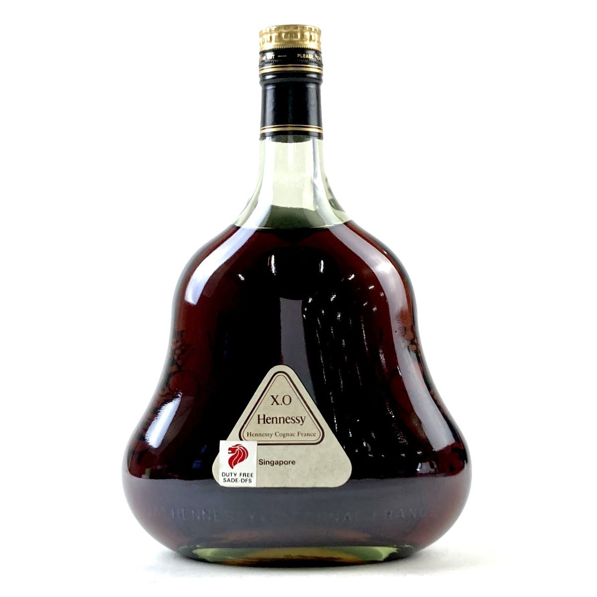 ヘネシーXOの中の最上級金キャップグリーンボトル(古酒) お値下げしました。 ヘネシーXOの中の最上級金キャップグリーンボトル(古酒) お