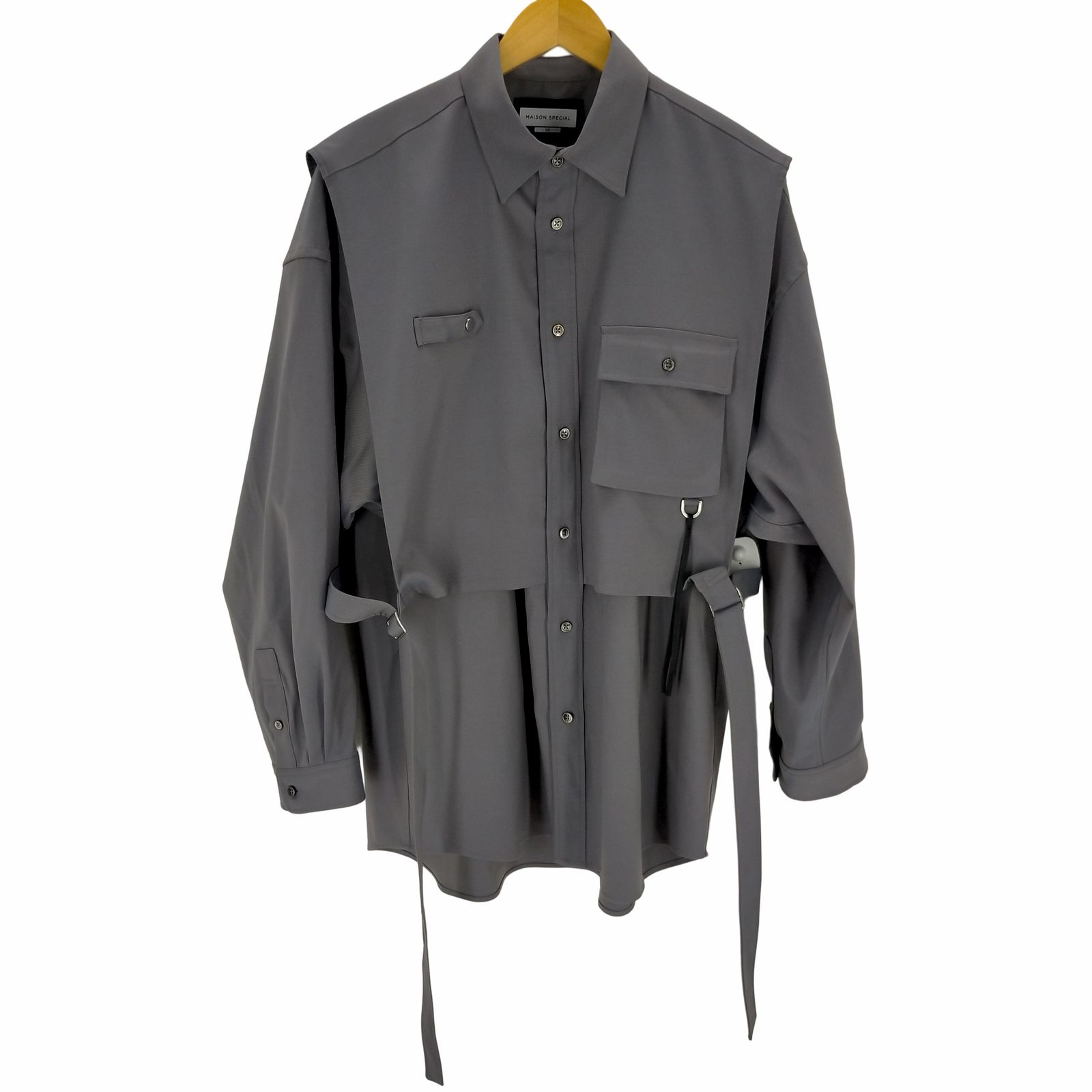 メゾンスペシャル プライムオーバーレイヤリングコート