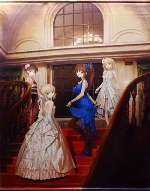 両義式　セイバー　アルクェイド　蒼崎青子 B0タペストリー 型月Fes限定 中古】タペストリー(大型) 両義式＆セイバー＆アルクェイド＆蒼