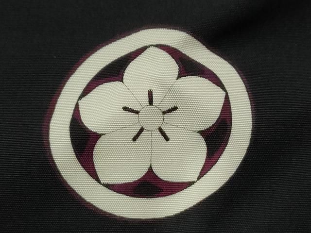 平和屋着物○男性 黒紋付・羽織セット 正絹 逸品 CAAS7112yc - メルカリ