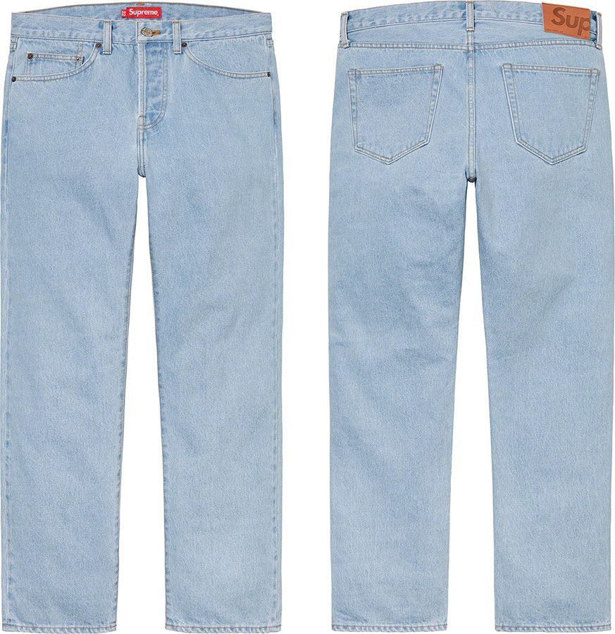 Supreme Stone Washed Slim Jean デニム ジーンズ インディゴ ナイキ ...