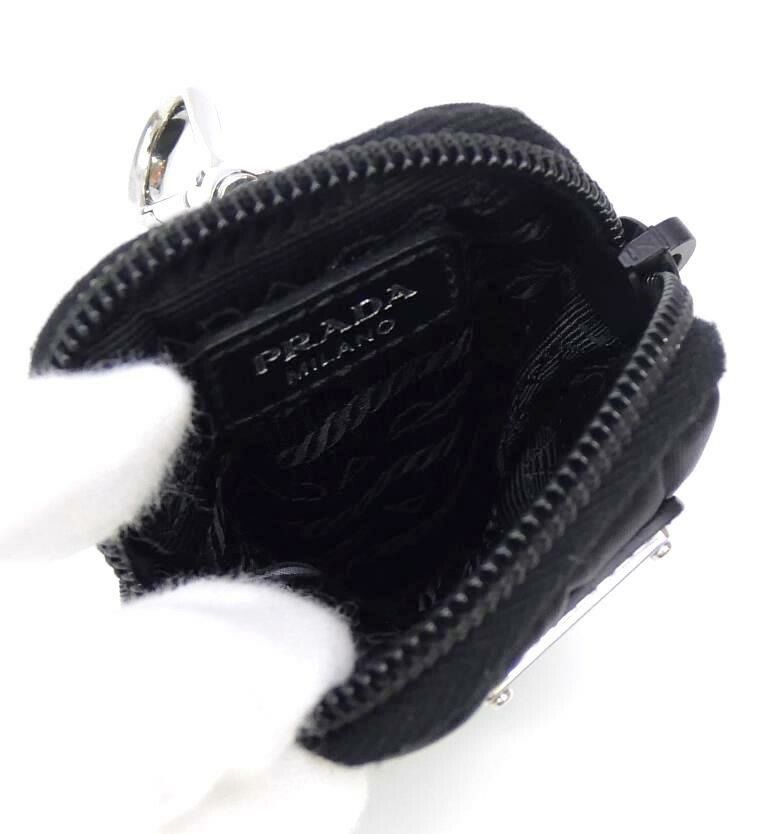 プラダ PRADA Re-Nylon ミニポーチ 1TT119 黒 ナイロン - メルカリ