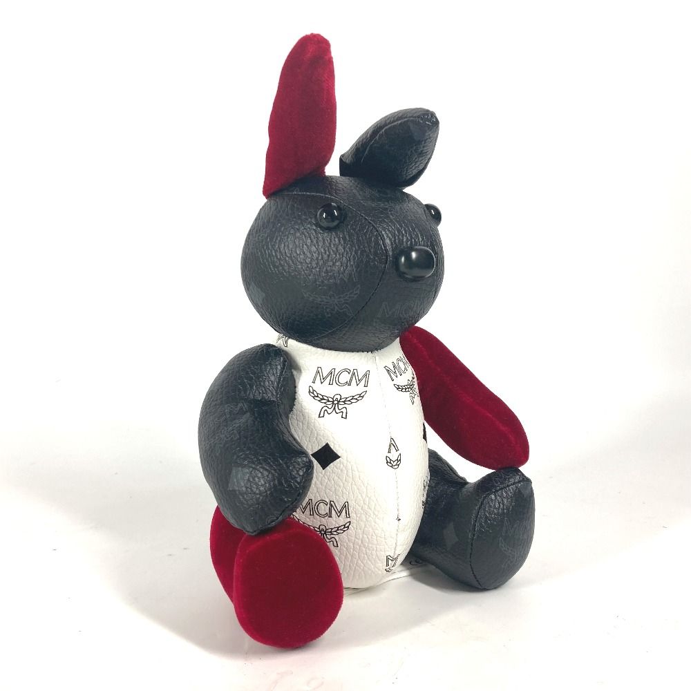 MCM エムシーエム キーホルダー □ うさぎ ラビット ロゴグラム
