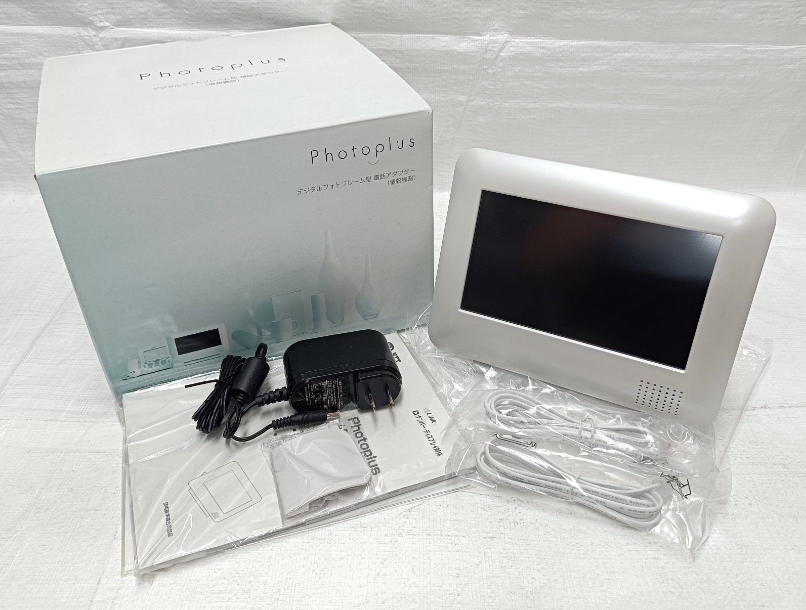 NTT西日本 Photoplus デジタルフォトフレーム型 電話アダプター