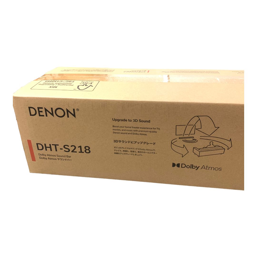 新品未開封】DENON DHT-S218 サウンドバー 【公式通販】